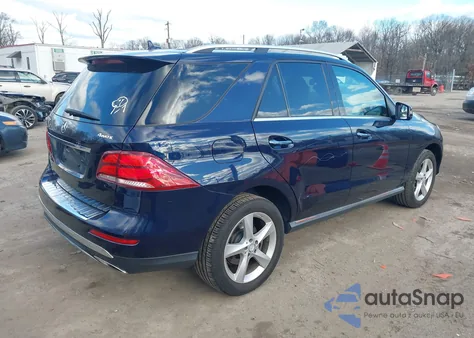 2017 Mercedes-Benz Gle 350 4Matic из США, поврежденный, VIN 4JGDA5HB4HA903402